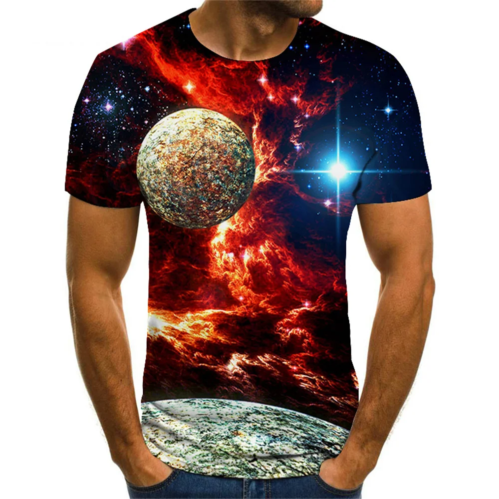 2023 Starry Night T-shirt Men Fashion T-shirt Harajuku Style 3d Print Women's Casual Short Sleeve T Shirt Fitness Top Tee
2023 Starry Night T-shirt Men Fashion T-shirt Harajuku Style 3d Print Women's Casual Short Sleeve T Shirt Fitness Top Tee