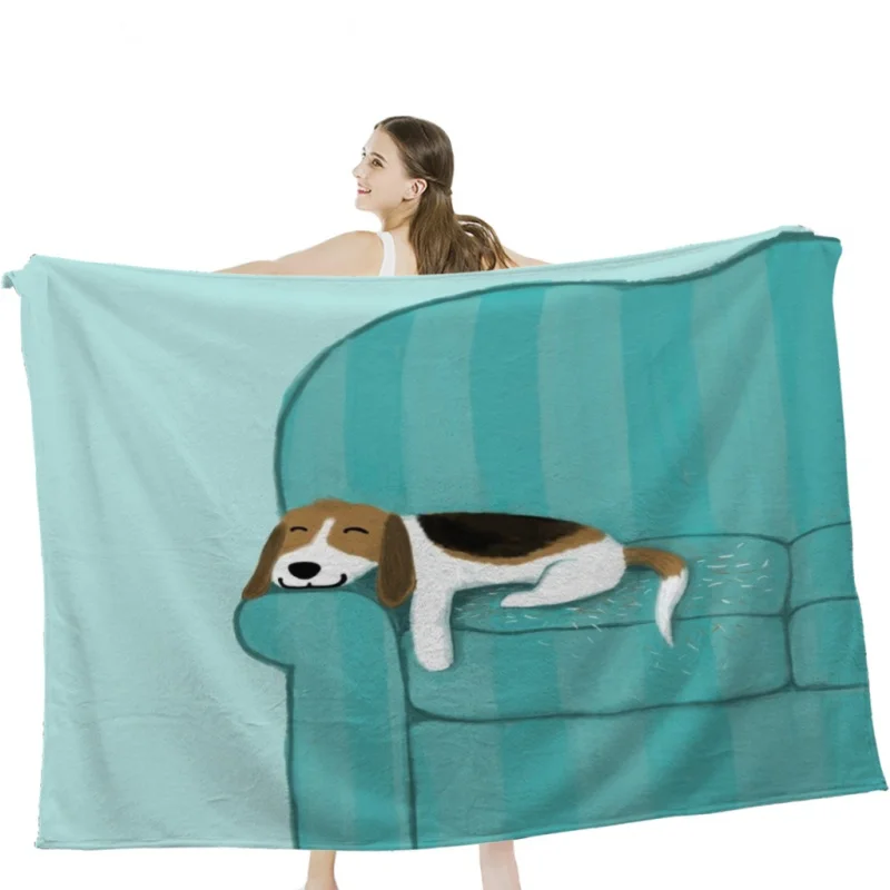 Happy Couch Dog | Cute Beagle Throw Blankets Airplane Travel Decoration Soft Warm Bedspread
Happy Couch Dog | Cute Beagle Throw Blankets Airplane Travel Decoration Soft Warm Bedspread