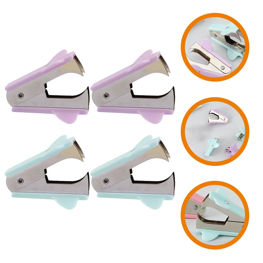 4pcs Office Stapler Remover Staple Puller Mini Staple Removing Tool Home Accessory
4pcs Office Stapler Remover Staple Puller Mini Staple Removing Tool Home Accessory