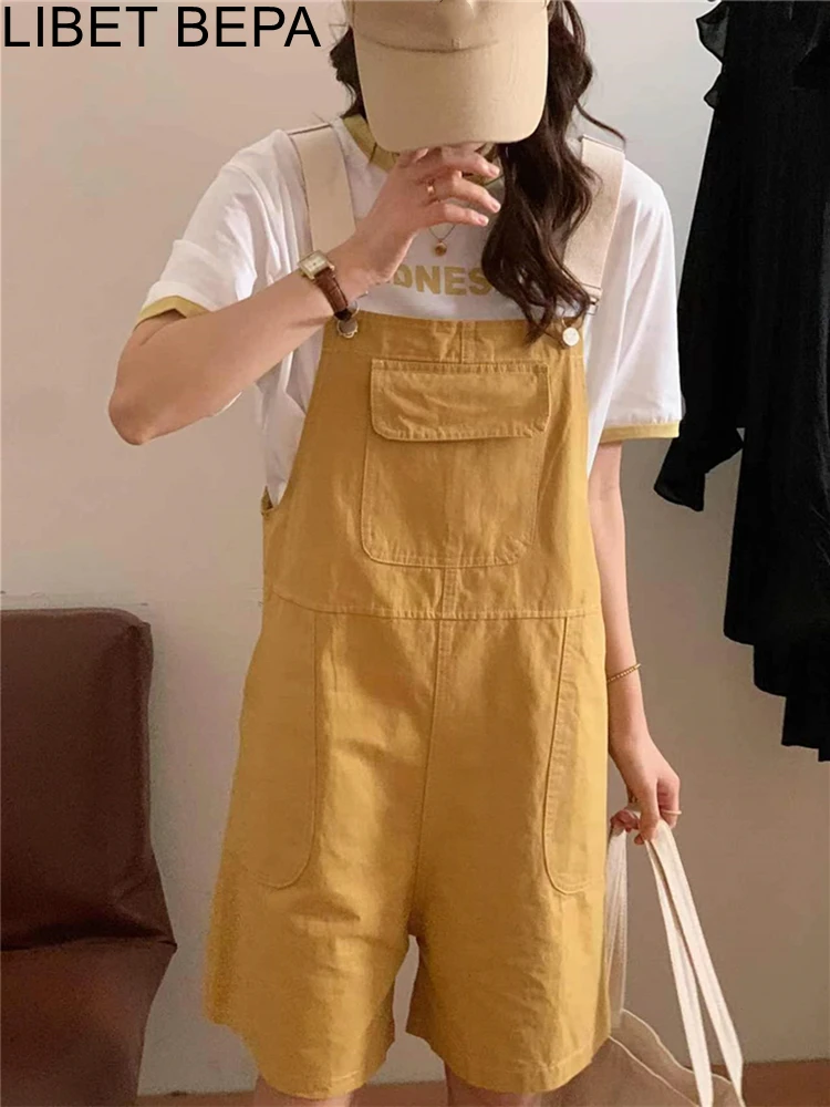 2022 New Strap Korean Fashion Wide Leg Cargo Pants Preppy Style Spring Summer Women Vintage Jumpsuit & Romper Playsuits JS3392JM
2022 New Strap Korean Fashion Wide Leg Cargo Pants Preppy Style Spring Summer Women Vintage Jumpsuit & Romper Playsuits JS3392JM