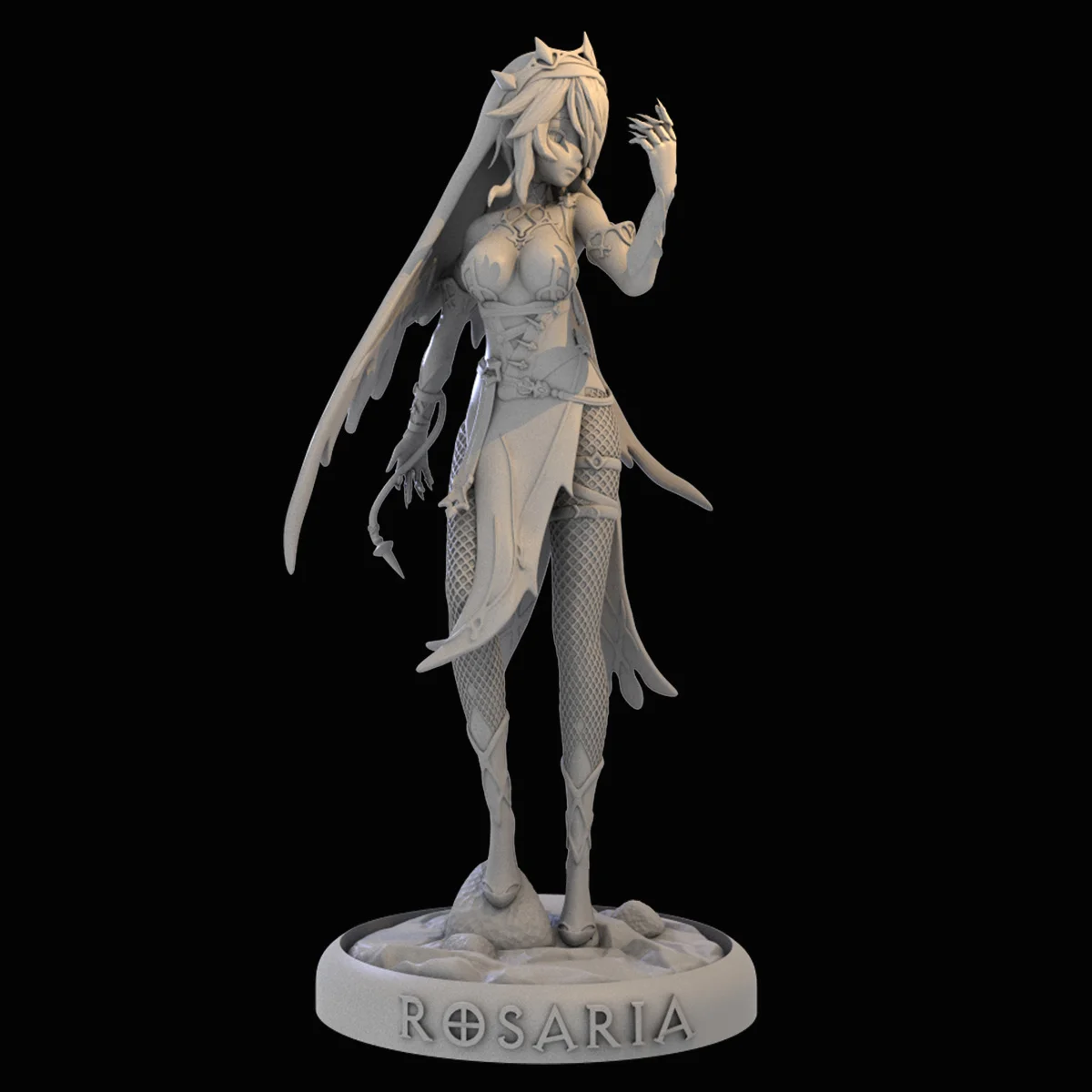 Игра анимация Genshin Impact 1/12 150 мм Корона шипов Grace Rosaria GK 3D печатная Смола ручная работа модель не окрашенная
Игра анимация Genshin Impact 1/12 150 мм Корона шипов Grace Rosaria GK 3D печатная Смола ручная работа модель не окрашенная