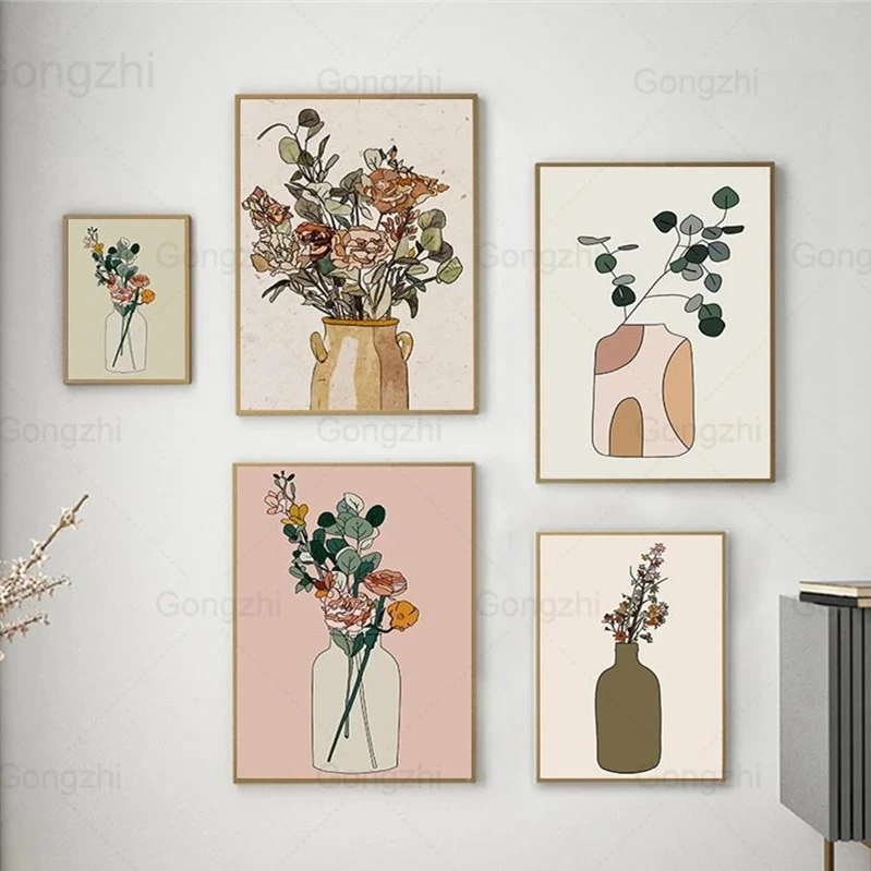 Boho Vase Sunflower Dried Flowers Poster Vintage Minimalist Floral Canvas Painting Nordic Wall Art Prints Home Decor Bedroom
Boho Vase Sunflower Dried Flowers Poster Vintage Minimalist Floral Canvas Painting Nordic Wall Art Prints Home Decor Bedroom