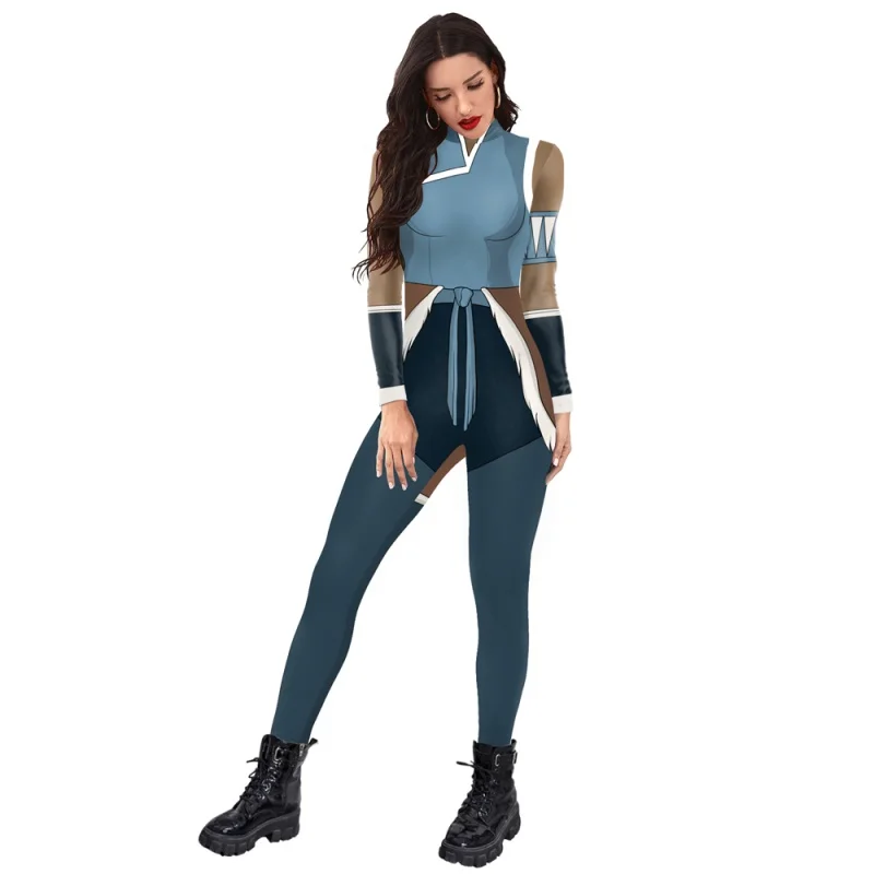 Anime Avatar Korra Cosplay Costume Jumpsuit Outfits Halloween Carnival Party Disguise Role Play Suit
Anime Avatar Korra Cosplay Costume Jumpsuit Outfits Halloween Carnival Party Disguise Role Play Suit