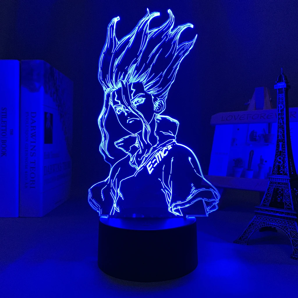 Led Light Anime Dr Stone for Kids Bedroom Decoration Nightlight Children's Birthday Gift Room Decor 3d Lamp Manga Dr Stone
Led Light Anime Dr Stone for Kids Bedroom Decoration Nightlight Children's Birthday Gift Room Decor 3d Lamp Manga Dr Stone