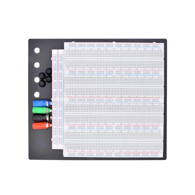 No Welding Solderless Breadboard Plate 3220 Tie-Points Test Circuit Board ZY-208 4Pcs 830 Points
No Welding Solderless Breadboard Plate 3220 Tie-Points Test Circuit Board ZY-208 4Pcs 830 Points