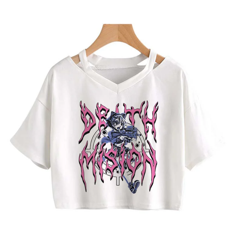 Japanese Anime Girls Cartoon Printed Short Sleeve Kpop V-Neck Harajuku Casual Comfortable Women's Tee Tops
Japanese Anime Girls Cartoon Printed Short Sleeve Kpop V-Neck Harajuku Casual Comfortable Women's Tee Tops