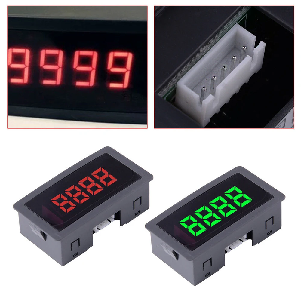 1pcs Auto Car 4 Digital Motor LED Tachometer RPM Speed Measure Gauge Meter 0-9999 New Speed Display Tools
1pcs Auto Car 4 Digital Motor LED Tachometer RPM Speed Measure Gauge Meter 0-9999 New Speed Display Tools