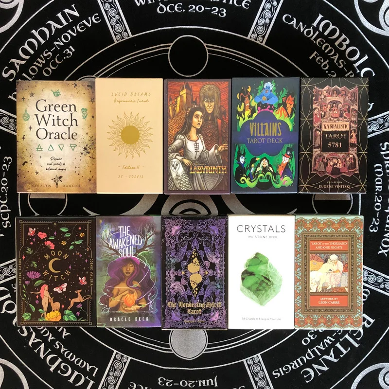 Tarot Cards for Divination Personal Use Tarot Deck Full English Version Board Games Oracle
Tarot Cards for Divination Personal Use Tarot Deck Full English Version Board Games Oracle