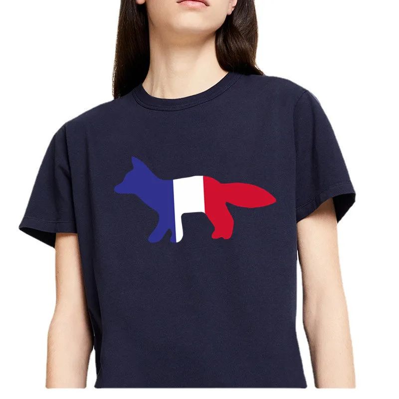 Summer Trend Fashion Brand Classic Maison Fox T Shirt for Women High Quality Cotton Fashion Tops Tee Woman T Shirts Plus Size
Summer Trend Fashion Brand Classic Maison Fox T Shirt for Women High Quality Cotton Fashion Tops Tee Woman T Shirts Plus Size