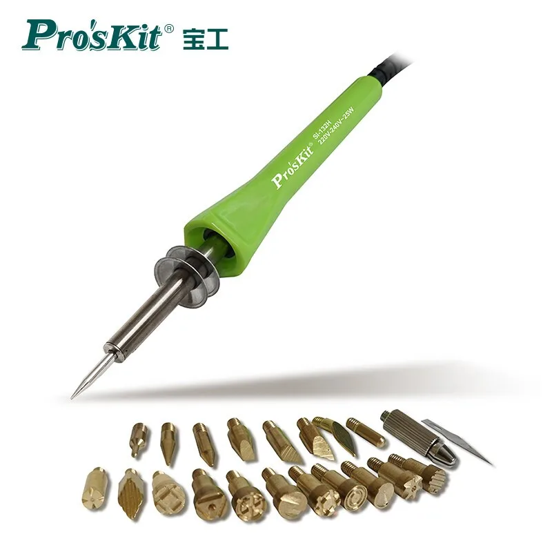 Proskit SI-132H 25 Вт, паяльник, ручка, инструменты для телефона, комплект для выжигания для резьбы, тиснения, домашние инструменты для самостоятельного ремонта припоя
Proskit SI-132H 25 Вт, паяльник, ручка, инструменты для телефона, комплект для выжигания для резьбы, тиснения, домашние инструменты для самостоятельного ремонта припоя