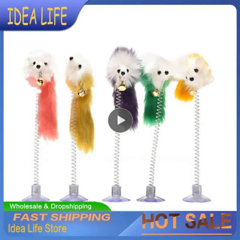 Spring Feather Rod With Mini Bell Sucker Interactive Cat Toy Mouse Toy Mouse Cat Toy Pet Cat Toy Stick
Spring Feather Rod With Mini Bell Sucker Interactive Cat Toy Mouse Toy Mouse Cat Toy Pet Cat Toy Stick