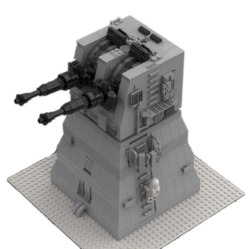 MOC Building Blocks Star Movie Heavy Weapon Turbolaser Military Model Children Toys Xmas Toys
MOC Building Blocks Star Movie Heavy Weapon Turbolaser Military Model Children Toys Xmas Toys