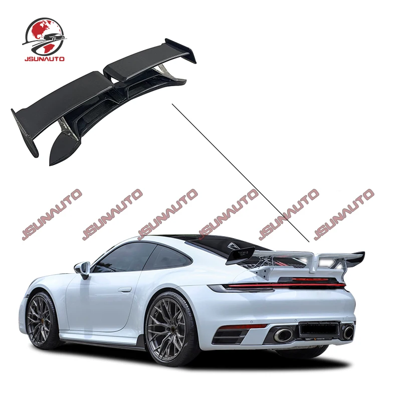 Крыло багажника из углеродного волокна для Porsche 911 992 2020 Te, стильный задний спойлер, комплект кузова из углеродного стеклопластика, автомобил...
Крыло багажника из углеродного волокна для Porsche 911 992 2020 Te, стильный задний спойлер, комплект кузова из углеродного стеклопластика, автомобил...