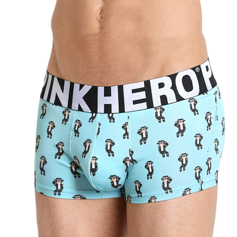 HaleyChan 1Pc Cartoon Print Men's Underwear Breathable Men's Boxer Briefs Mens Sexy Underwear Comfortable Mens Lingerie Panties
HaleyChan 1Pc Cartoon Print Men's Underwear Breathable Men's Boxer Briefs Mens Sexy Underwear Comfortable Mens Lingerie Panties