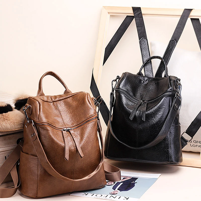 Women Backpack Korean Version 2022 Autumn And Winter Fashion New dual-use Backpack Leisure Tide Female Wild PU Leather Shoulder
Women Backpack Korean Version 2022 Autumn And Winter Fashion New dual-use Backpack Leisure Tide Female Wild PU Leather Shoulder