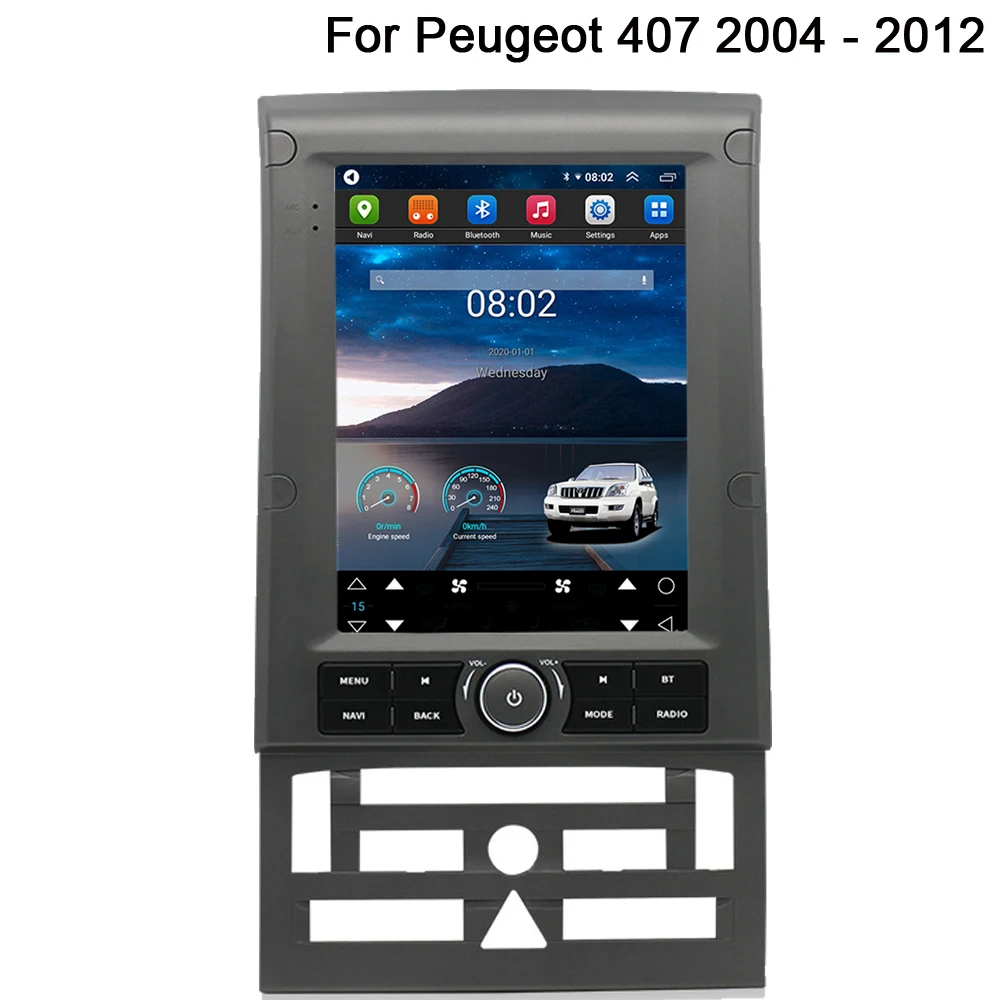 For Peugeot 407 2004 2005 2006 2007 2008 2009 2010 2011 2012 Auto Radio Stereo Car Multimedia Player Video Navi GPS Head Unit 
For Peugeot 407 2004 2005 2006 2007 2008 2009 2010 2011 2012 Auto Radio Stereo Car Multimedia Player Video Navi GPS Head Unit