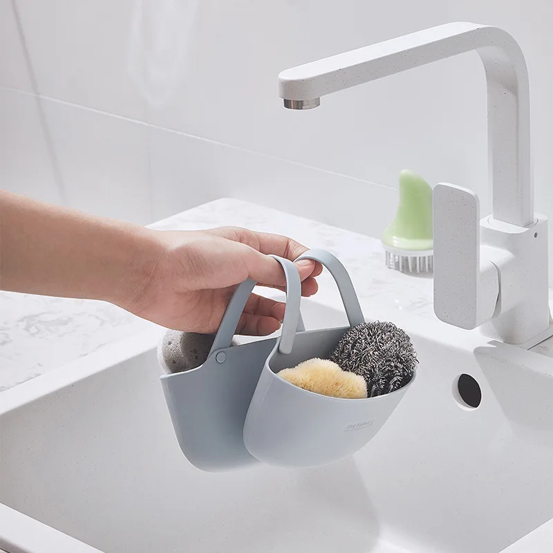 Kitchen Sponge Pool Storage Supplies Hanging Basket Drain Rack Sink Single and Double Drain Hanging Bag Kitchen Organizer
Kitchen Sponge Pool Storage Supplies Hanging Basket Drain Rack Sink Single and Double Drain Hanging Bag Kitchen Organizer
