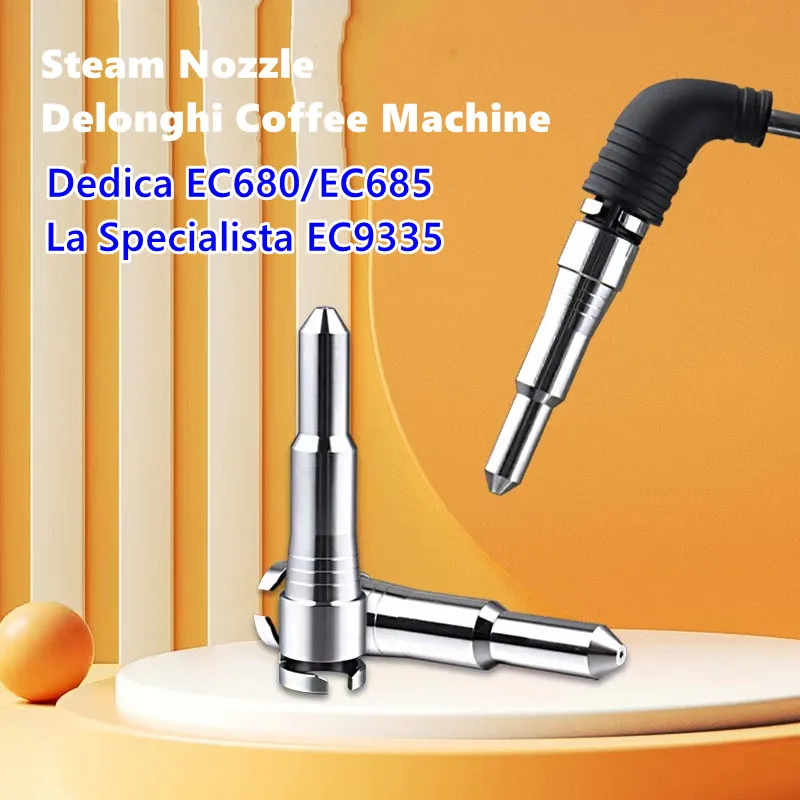 304 Stainless Steel Coffee Machine Steam Nozzle Perfect Milk Foam Tool For Delonghi Dedica EC680/685 Barista
304 Stainless Steel Coffee Machine Steam Nozzle Perfect Milk Foam Tool For Delonghi Dedica EC680/685 Barista