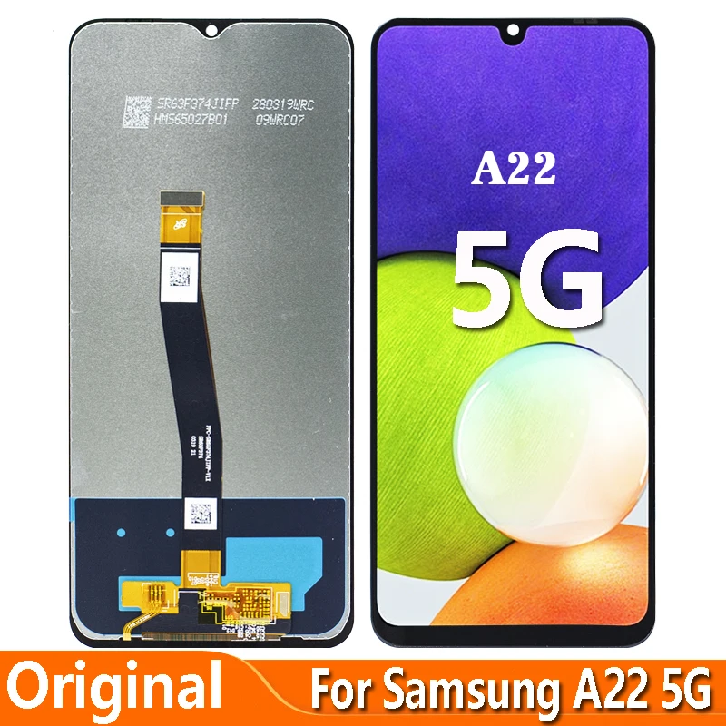 Оригинальный дисплей для Samsung Galaxy A22 5G SM-A226B SM-A226B/DS SM-A226B/DSN, ЖК-дисплей, сенсорный экран, дигитайзер в сборе, запасные части
Оригинальный дисплей для Samsung Galaxy A22 5G SM-A226B SM-A226B/DS SM-A226B/DSN, ЖК-дисплей, сенсорный экран, дигитайзер в сборе, запасные части