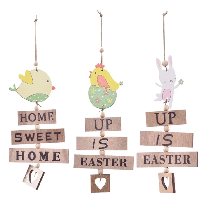 Chick Bird Rabbit Wooden Hanging Ornaments Pendant For Easter Home Door Decoration Kids Gift Party Crafts
Chick Bird Rabbit Wooden Hanging Ornaments Pendant For Easter Home Door Decoration Kids Gift Party Crafts