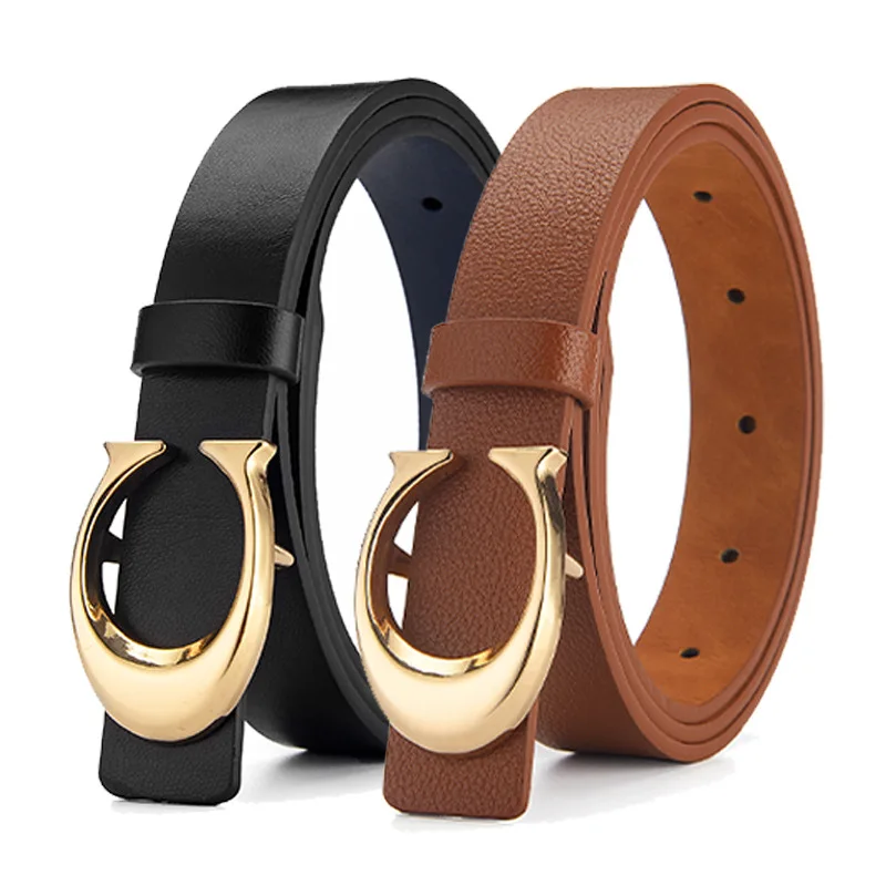 Golden C-Shaped Metal Buckle Women Belt Fashion Chic PU Leather Thin Belts For Jeans Pants Decorative Girdle Strap Waistband
Golden C-Shaped Metal Buckle Women Belt Fashion Chic PU Leather Thin Belts For Jeans Pants Decorative Girdle Strap Waistband