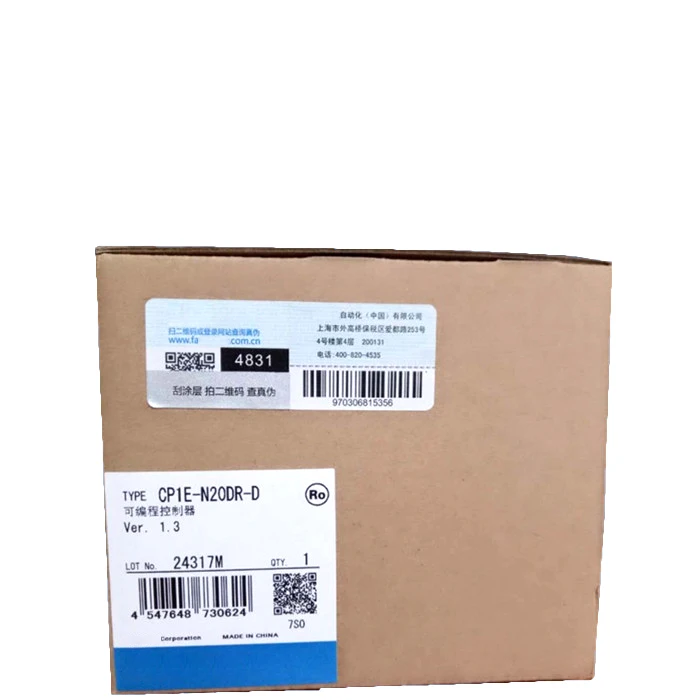 New Original In BOX CP1E-N20DR-D {Warehouse stock} 1 Year Warranty Shipment within 24 hours
New Original In BOX CP1E-N20DR-D {Warehouse stock} 1 Year Warranty Shipment within 24 hours