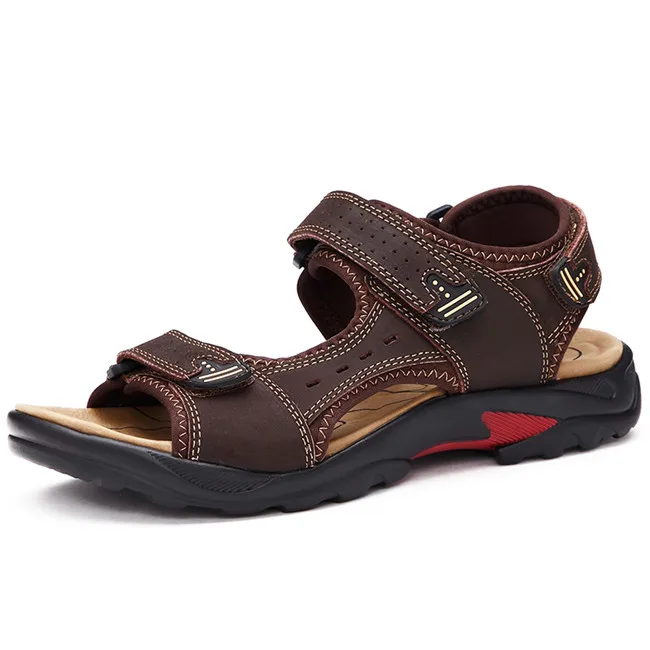 Casual Men Genuine Leather Soft Sandals Comfortable Beach Shoes High-Quality Men Roman Summer Men Sandals Size 38~48
Casual Men Genuine Leather Soft Sandals Comfortable Beach Shoes High-Quality Men Roman Summer Men Sandals Size 38~48
