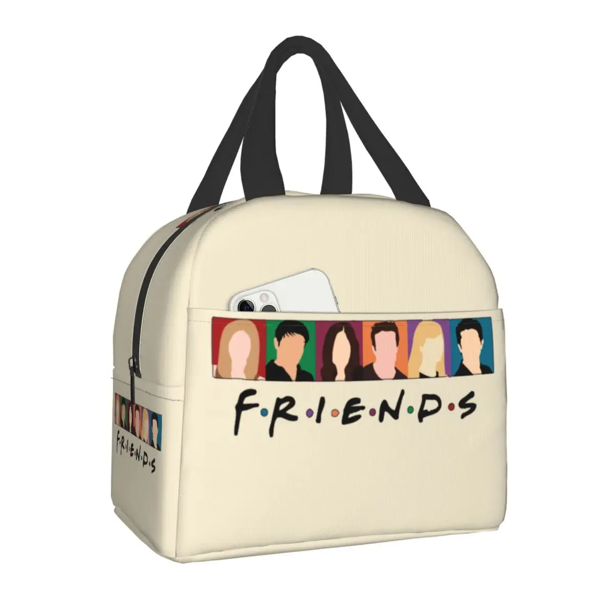 Cartoon TV Show Friends Resuable Lunch Box for Women Leakproof Thermal Cooler Food Insulated Lunch Bag School Children Student
Cartoon TV Show Friends Resuable Lunch Box for Women Leakproof Thermal Cooler Food Insulated Lunch Bag School Children Student