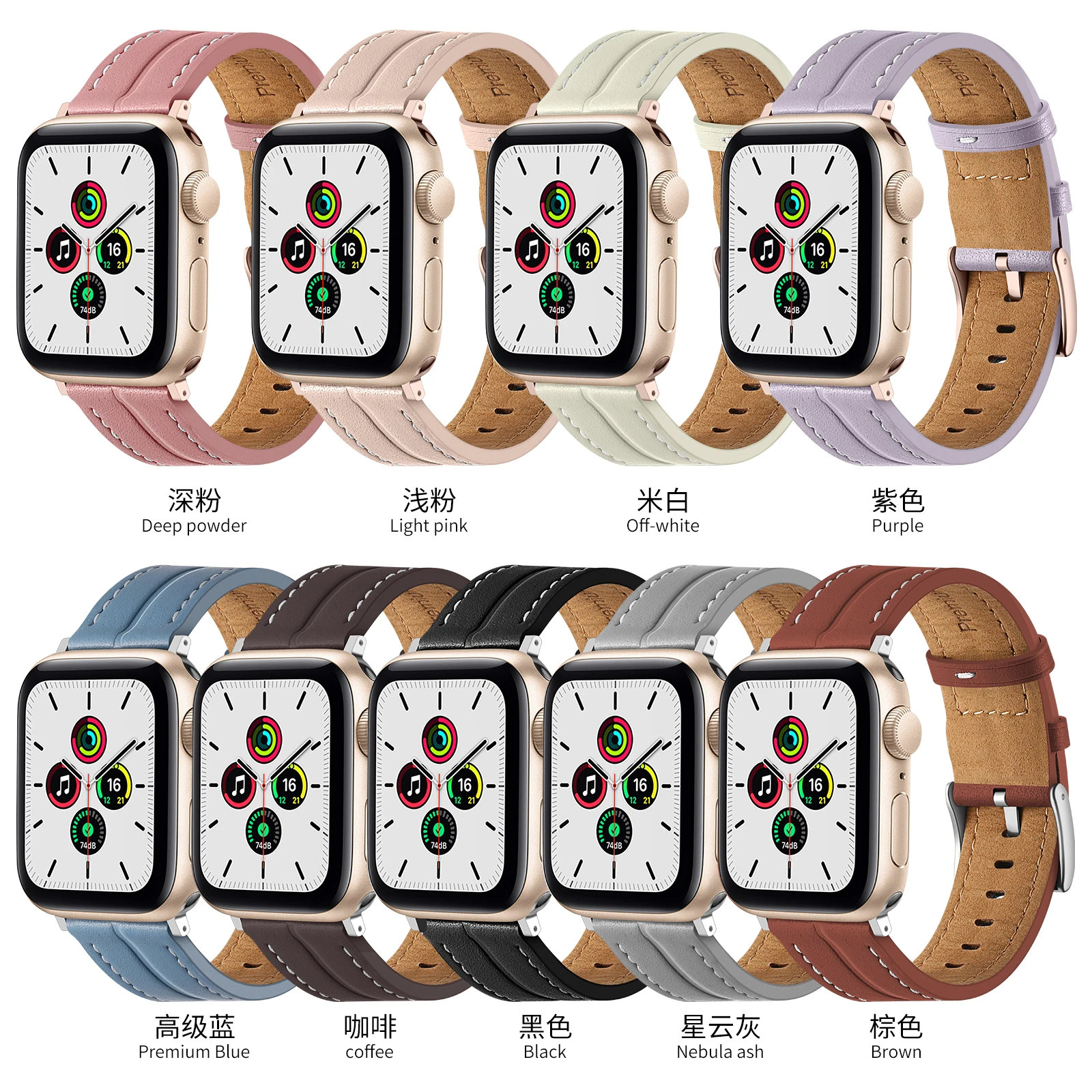 Кожаный ремешок для Apple watch band 45 мм 44 мм 49 мм 41 мм 40 мм 42 мм 38 мм, браслет для iWatch series 3 5 6 SE 7 8ultra
Кожаный ремешок для Apple watch band 45 мм 44 мм 49 мм 41 мм 40 мм 42 мм 38 мм, браслет для iWatch series 3 5 6 SE 7 8ultra