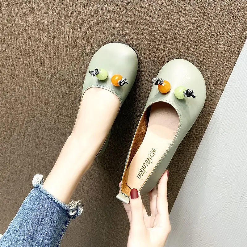 Feerldi Moccasins Woman Round Toe Shallow Flats Plus Size 41 Mom Slip On Ballerina Shoes Ladies Candy Color Bead Deco Loafers
Feerldi Moccasins Woman Round Toe Shallow Flats Plus Size 41 Mom Slip On Ballerina Shoes Ladies Candy Color Bead Deco Loafers