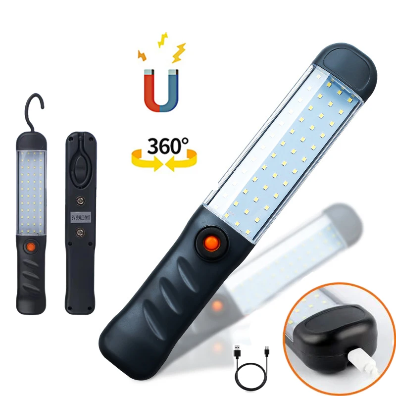 LED Work Light Powerful Camping Lantern 3 Modes Floodlight USB Rechargeable Work Lamp with Magnet Hook Waterproof Repair Lights
LED Work Light Powerful Camping Lantern 3 Modes Floodlight USB Rechargeable Work Lamp with Magnet Hook Waterproof Repair Lights