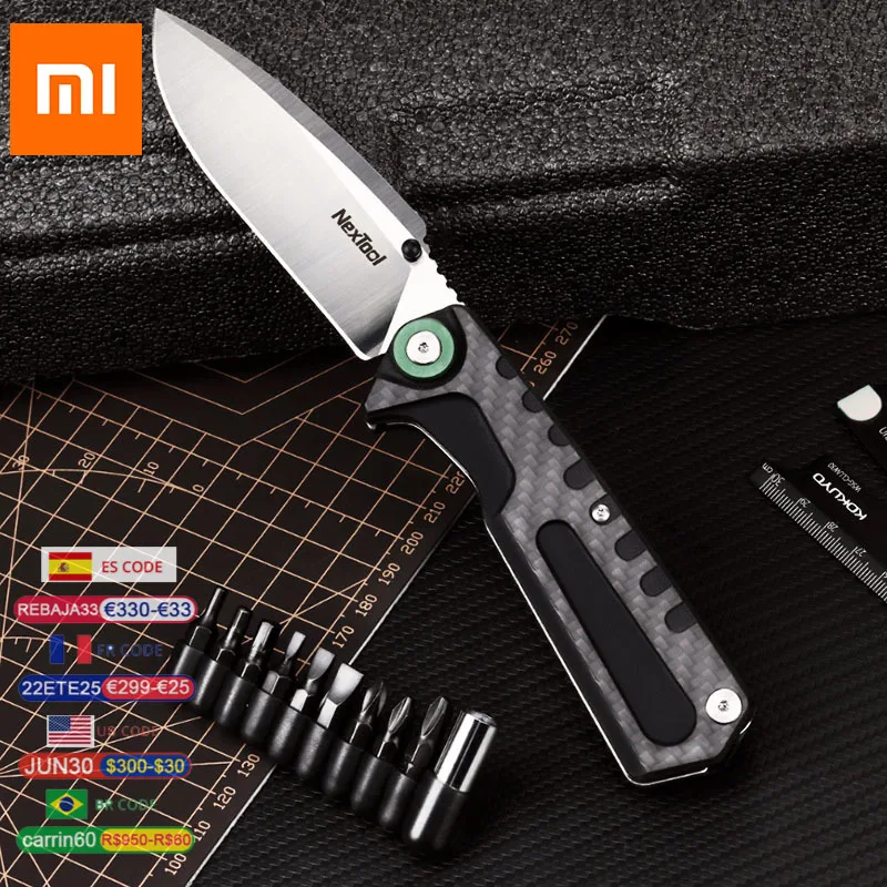 New XIaomi Folding Knife Tactical Survival Knives Hunting Camping Edc Multi High Hardness 3Cr13 Military Survival Outdoor Knife
New XIaomi Folding Knife Tactical Survival Knives Hunting Camping Edc Multi High Hardness 3Cr13 Military Survival Outdoor Knife