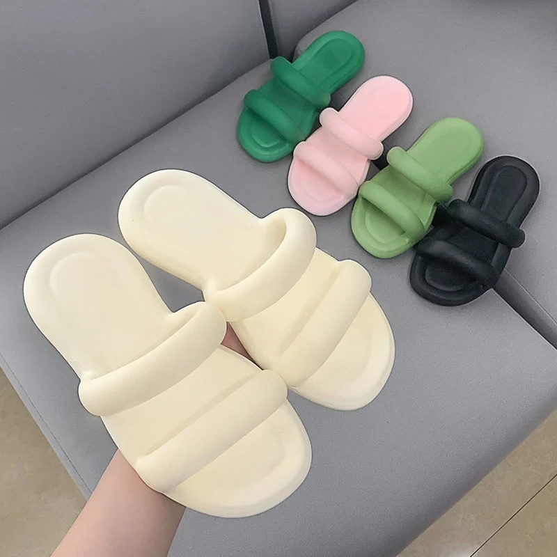 New Summer Women Slippers Fashion Breathable Beach Ladies Shoes Solid Color Soft Bottom Cute Wind Non-Slip Females Footwear
New Summer Women Slippers Fashion Breathable Beach Ladies Shoes Solid Color Soft Bottom Cute Wind Non-Slip Females Footwear