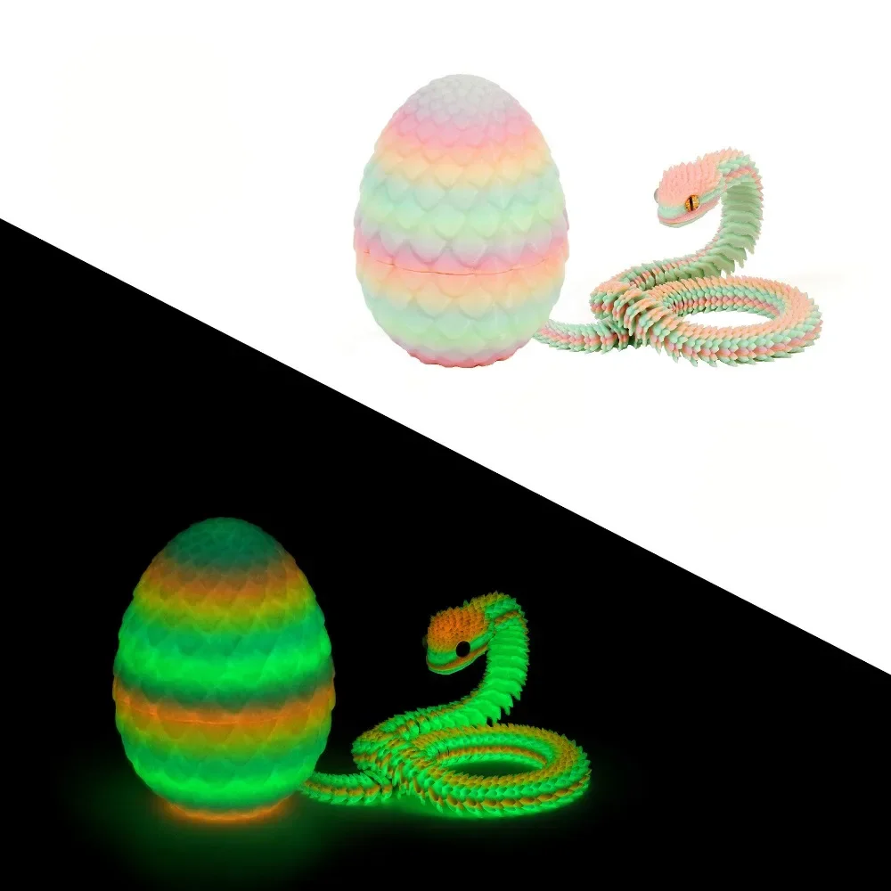 3D-печатная змея с яйцом
3D-печатная змея с яйцом