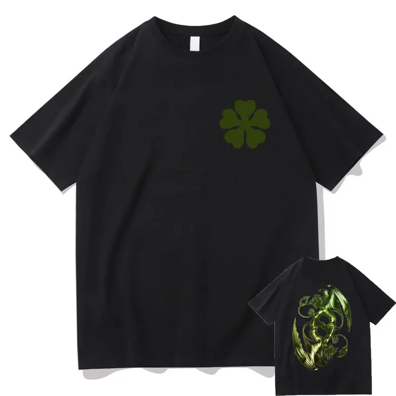 Japanese Anime Black Clover Devil Asta Double Sided Print T Shirts Summer Men Women Manga Loose Tshirt Male Oversized Streetwear
Japanese Anime Black Clover Devil Asta Double Sided Print T Shirts Summer Men Women Manga Loose Tshirt Male Oversized Streetwear