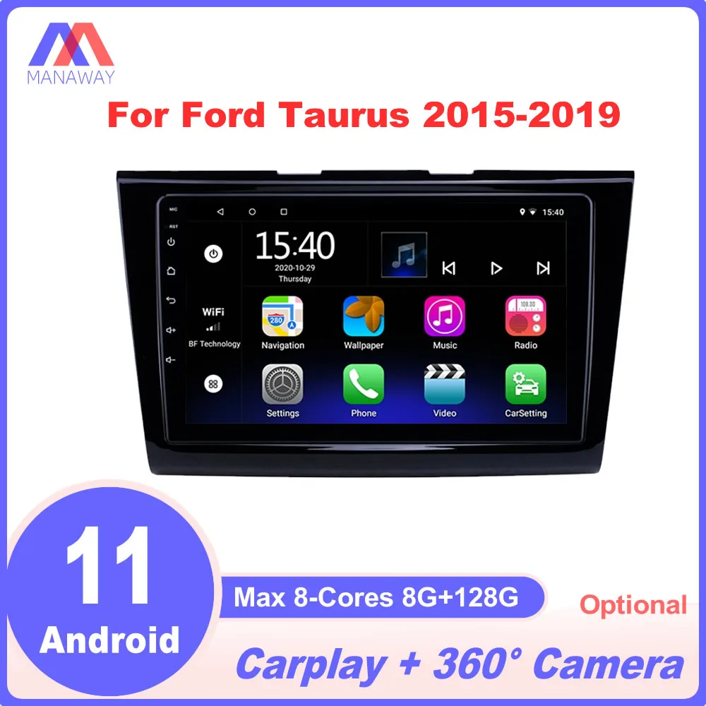 

9" Android Player For Ford Taurus 2015-2019 Manual Air DSP CarPlay Car Radio Stereo Multimedia Video MP5 Navigation GPS 2Din