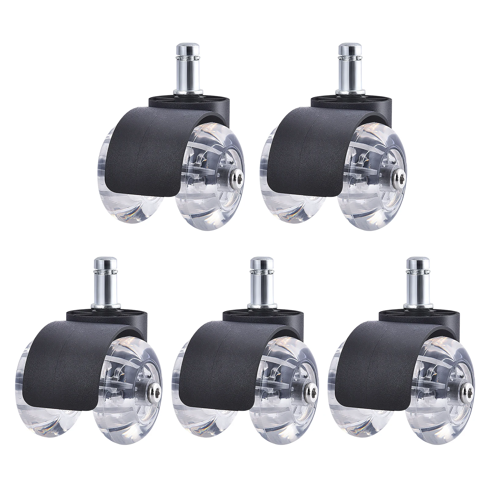5pcs/pack Chair Caster Furniture Quieter Wooden Floor Replacement Part Home Office 2inch Double Castor Smoother For Carpet
5pcs/pack Chair Caster Furniture Quieter Wooden Floor Replacement Part Home Office 2inch Double Castor Smoother For Carpet