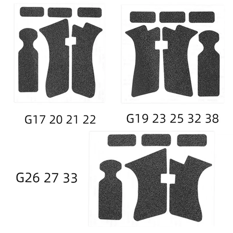 EWOLF Non-slip Rubber Texture Grip Wrap Tapefor Glock 17 19 20 21 22 25 26 27 33 43 holster 9mm pistol gun magazine accessories
EWOLF Non-slip Rubber Texture Grip Wrap Tapefor Glock 17 19 20 21 22 25 26 27 33 43 holster 9mm pistol gun magazine accessories