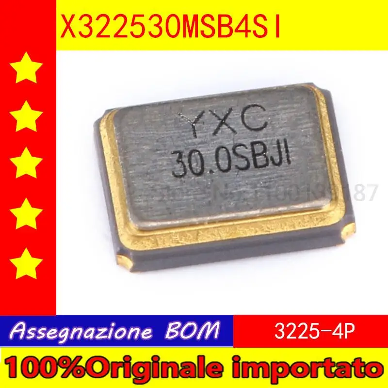 100% Оригинальный импортный Кристалл 5 шт./лот 3225 пассивные Патчи/10 PPM YSX321SL 30 МГц 20 pf X322530MSB4SI 4 фута
100% Оригинальный импортный Кристалл 5 шт./лот 3225 пассивные Патчи/10 PPM YSX321SL 30 МГц 20 pf X322530MSB4SI 4 фута