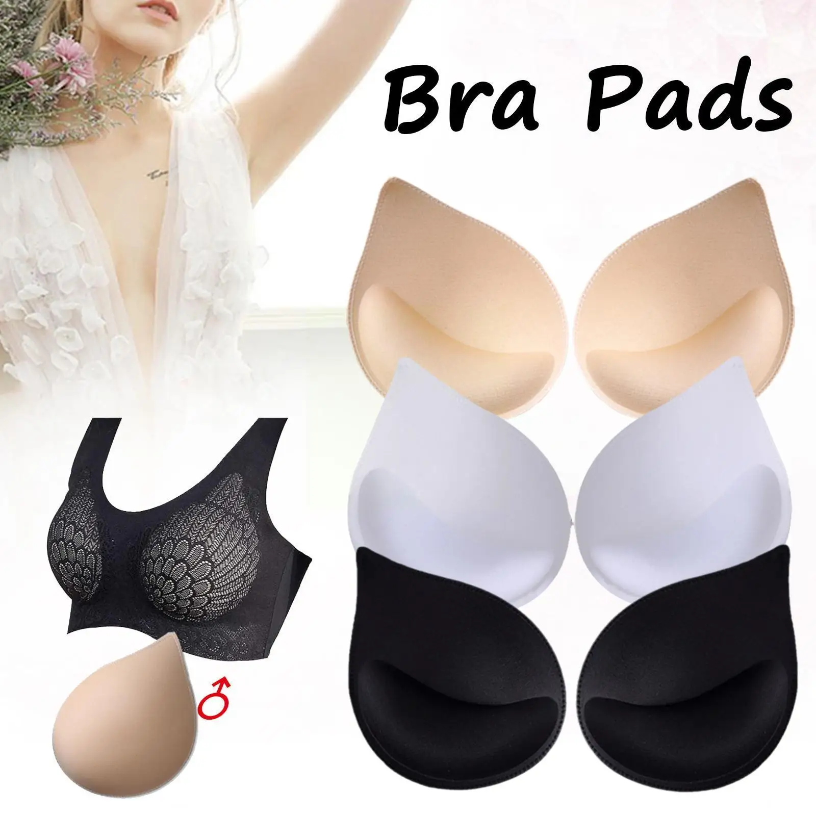 3D Push Up Bra Pads Bikini Insert Chest Pad Small Breast Pads Sponge Bra Summer Cup Lift Women Inserts Chest Bra Swimsuit B2D2 
3D Push Up Bra Pads Bikini Insert Chest Pad Small Breast Pads Sponge Bra Summer Cup Lift Women Inserts Chest Bra Swimsuit B2D2