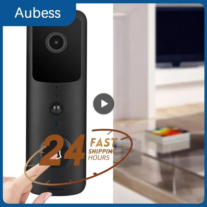 Intelligent Doorbell Digital Visual Intercom Waterproof Wifi Door Bell New Smart Video Doorbell Wireless Doorbell V30 1080p Hd
Intelligent Doorbell Digital Visual Intercom Waterproof Wifi Door Bell New Smart Video Doorbell Wireless Doorbell V30 1080p Hd
