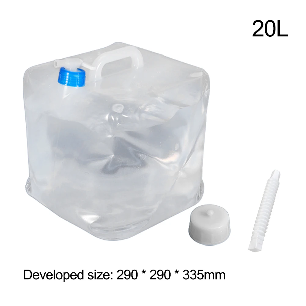 Foldable Water Container Water Bag With Faucet Handle Storage Water Bottle 10L 15L 20L LDPE Bucket Soft Water Bag With Tube
Foldable Water Container Water Bag With Faucet Handle Storage Water Bottle 10L 15L 20L LDPE Bucket Soft Water Bag With Tube