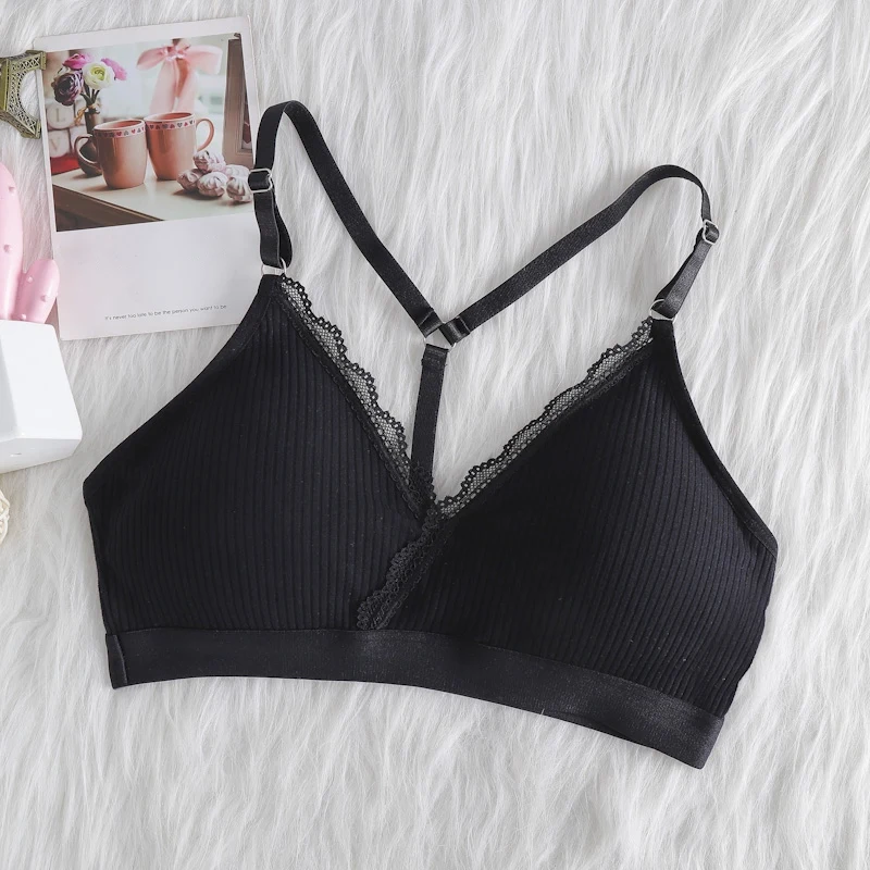 Cotton Sling Beautiful Back Girl Bra Tube Top No Steel Ring Sports Wrapped Chest Student Girl Gather Thin Strap Bra for Women
Cotton Sling Beautiful Back Girl Bra Tube Top No Steel Ring Sports Wrapped Chest Student Girl Gather Thin Strap Bra for Women