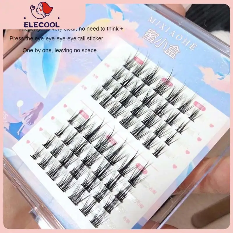Easy To Use Simulation Single Cluster Natural False Eyelashes New Lasting High Quality Little Devil False Eyelashes Eyes Makeup
Easy To Use Simulation Single Cluster Natural False Eyelashes New Lasting High Quality Little Devil False Eyelashes Eyes Makeup
