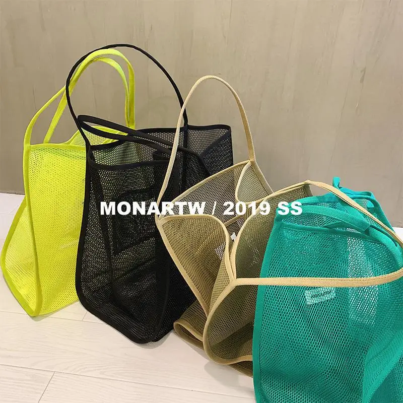 Fashion Hollow Mesh Shopper Bag Women Handbag Casual Large Capacity Shoulder Bag Designer Big Tote Purse Bags for Women 2021 INS
Fashion Hollow Mesh Shopper Bag Women Handbag Casual Large Capacity Shoulder Bag Designer Big Tote Purse Bags for Women 2021 INS