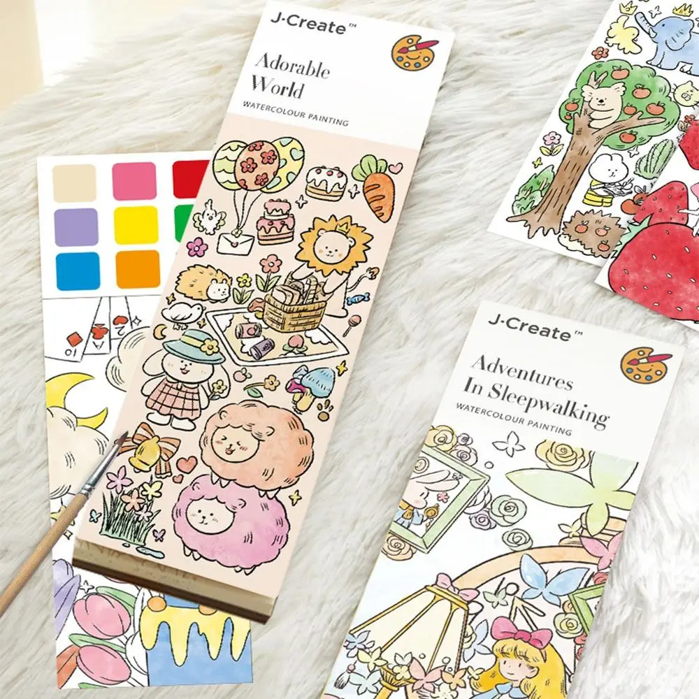 Papers Painting Supplies Blank Doodle Book Set Coloring Books With Paint and Brush Graffiti Picture Book Pocket Drawing Book
Papers Painting Supplies Blank Doodle Book Set Coloring Books With Paint and Brush Graffiti Picture Book Pocket Drawing Book