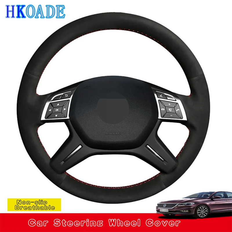 Customize DIY Alcantara Car Steering Wheel Cover For Mercedes Benz C-Class GL-Class M-Class W204 W463 2011-2018 Car Accessories
Customize DIY Alcantara Car Steering Wheel Cover For Mercedes Benz C-Class GL-Class M-Class W204 W463 2011-2018 Car Accessories