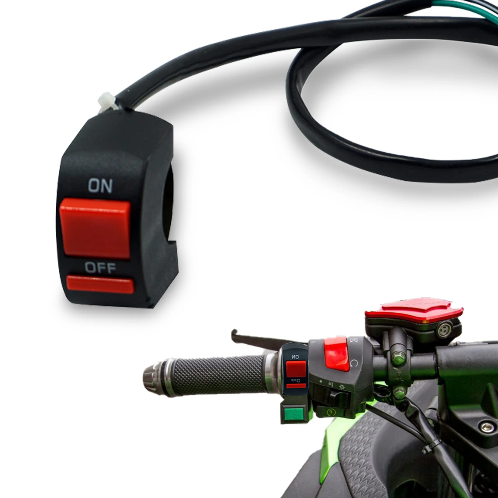 Переключатель кнопочный ВКЛ-ВЫКЛ, популярный многоцелевой переключатель руля для мотоцикла, выключатель рулевого колеса, аксессуары для с...
Переключатель кнопочный ВКЛ-ВЫКЛ, популярный многоцелевой переключатель руля для мотоцикла, выключатель рулевого колеса, аксессуары для с...