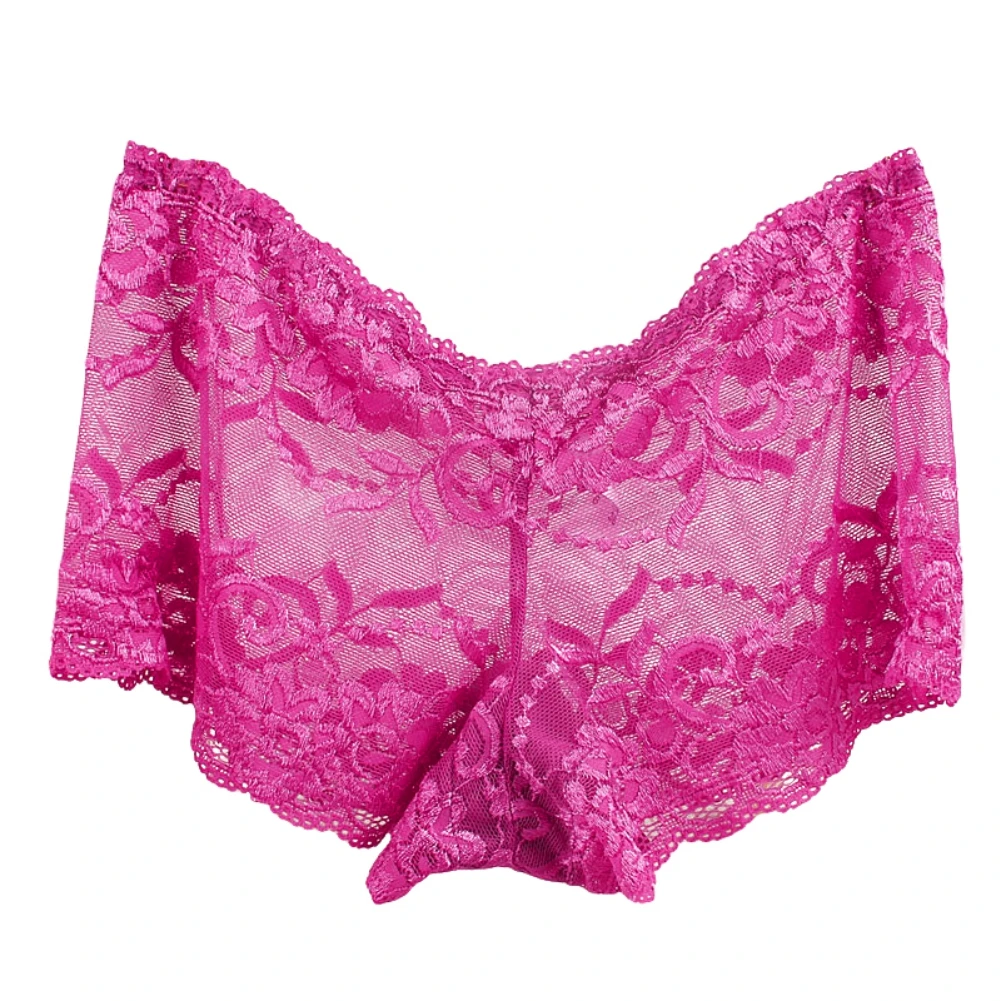 Plus Size Lace Boyshort Panties For Women Floral Lace Underwear Hipster Panty Ladies Breathable Soft Stretch Panty Underpants
Plus Size Lace Boyshort Panties For Women Floral Lace Underwear Hipster Panty Ladies Breathable Soft Stretch Panty Underpants