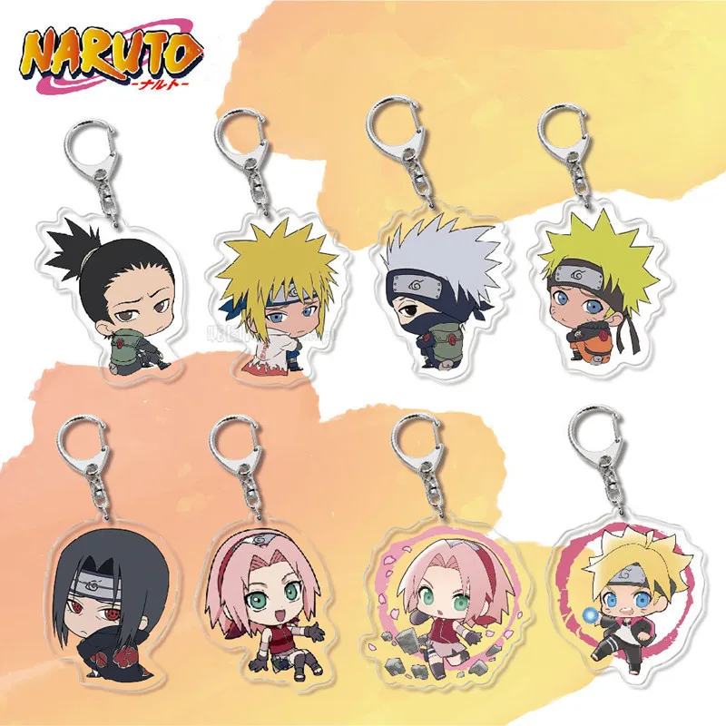 Anime Narutos Keychain Uchiha Sasuke Cartoon Figure Q Version Acrylic Keyring Holde for Car Bag Accessories Keychains for men
Anime Narutos Keychain Uchiha Sasuke Cartoon Figure Q Version Acrylic Keyring Holde for Car Bag Accessories Keychains for men